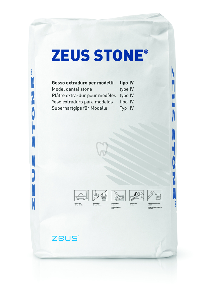Gesso zeus stone giallo sacco da 25kg materiali di consumo per l'elaborazione di modelli zeta zingardi